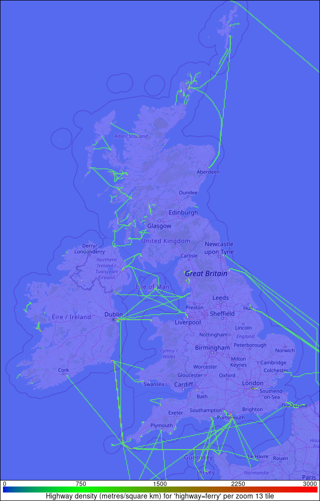 Highway 'Ferry' density